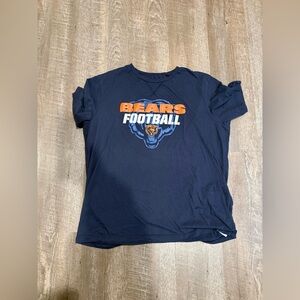 NFL Bears Navy Blue Football Tee. Size 2x